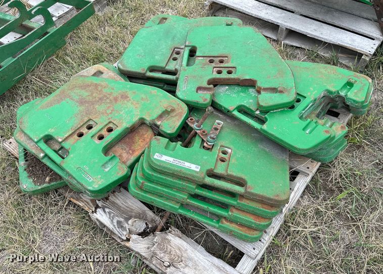 image for item NP9625 (20) John Deere suitcase weights