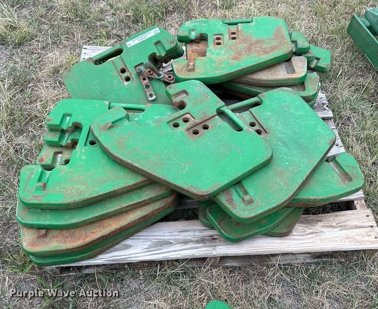 image for item NP9625 (20) John Deere suitcase weights