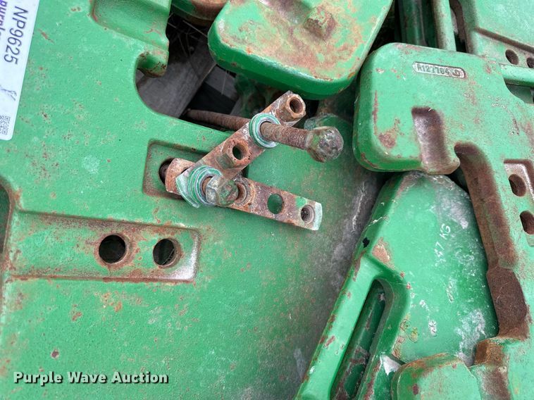 image for item NP9625 (20) John Deere suitcase weights