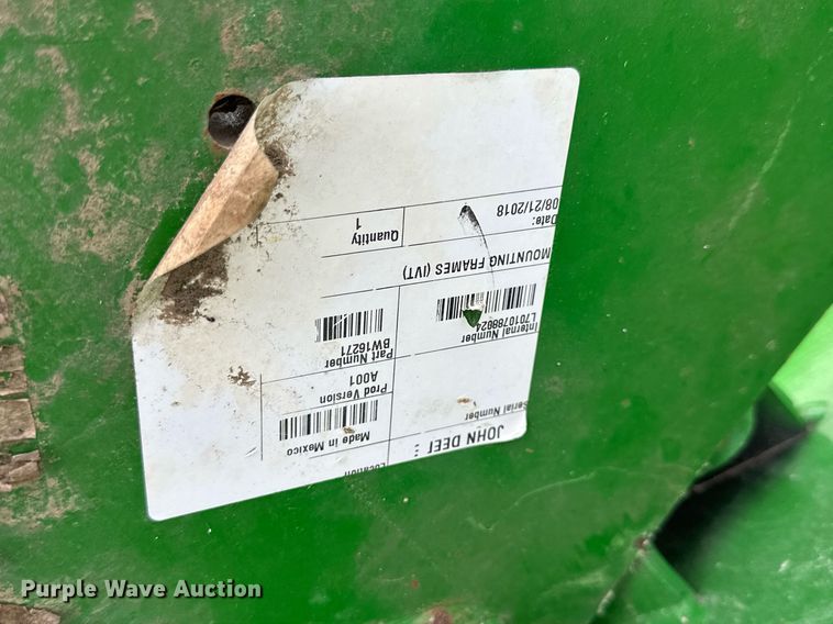 image for item NP9630 John Deere  mounting frame
