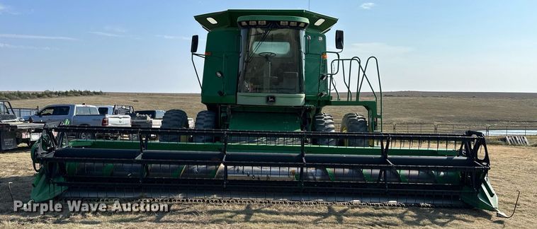 image for item NP9633 1998 John Deere 9610  RWA combine