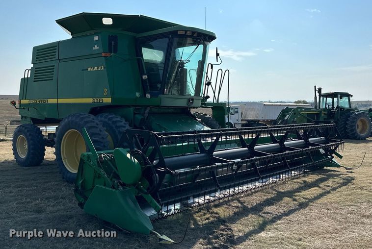 image for item NP9633 1998 John Deere 9610  RWA combine