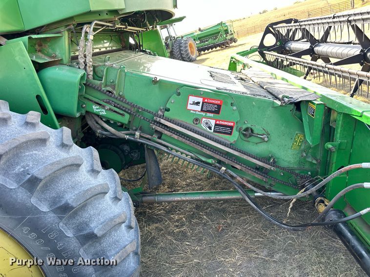 image for item NP9633 1998 John Deere 9610  RWA combine