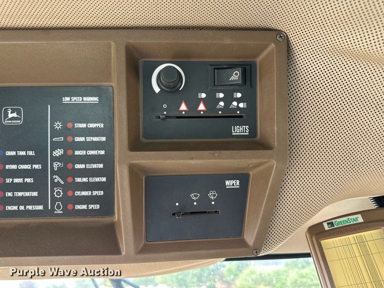 image for item NP9633 1998 John Deere 9610  RWA combine