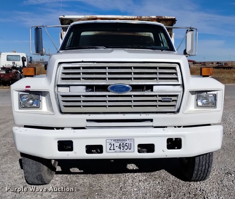 image for item DK8906 1991 Ford F700  dump truck