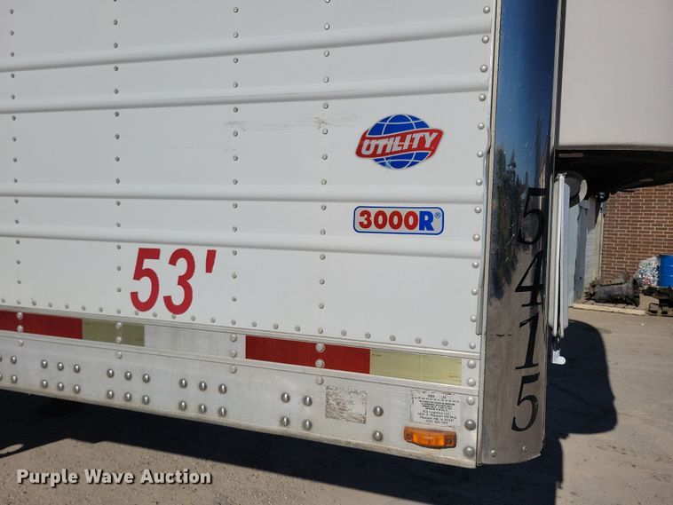 image for item DL7748 2008 Utility 3000R  refrigerated van trailer