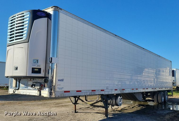 image for item DL7750 CIMC Vanguard Cool Globe R8000B  refrigerated van trailer