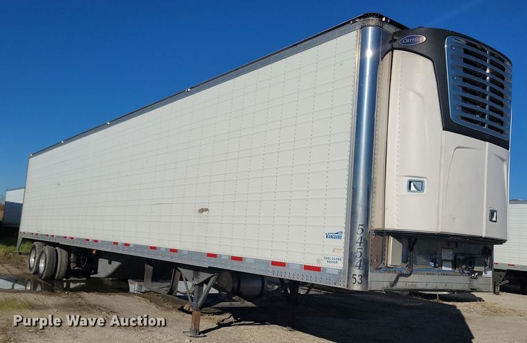 image for item DL7750 CIMC Vanguard Cool Globe R8000B  refrigerated van trailer