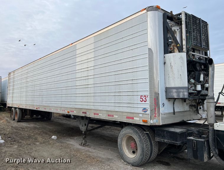 image for item DL7759 1999 Utility Trailer MFG  refrigerated van trailer