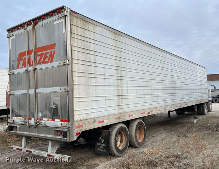 image for item DL7759 1999 Utility Trailer MFG  refrigerated van trailer