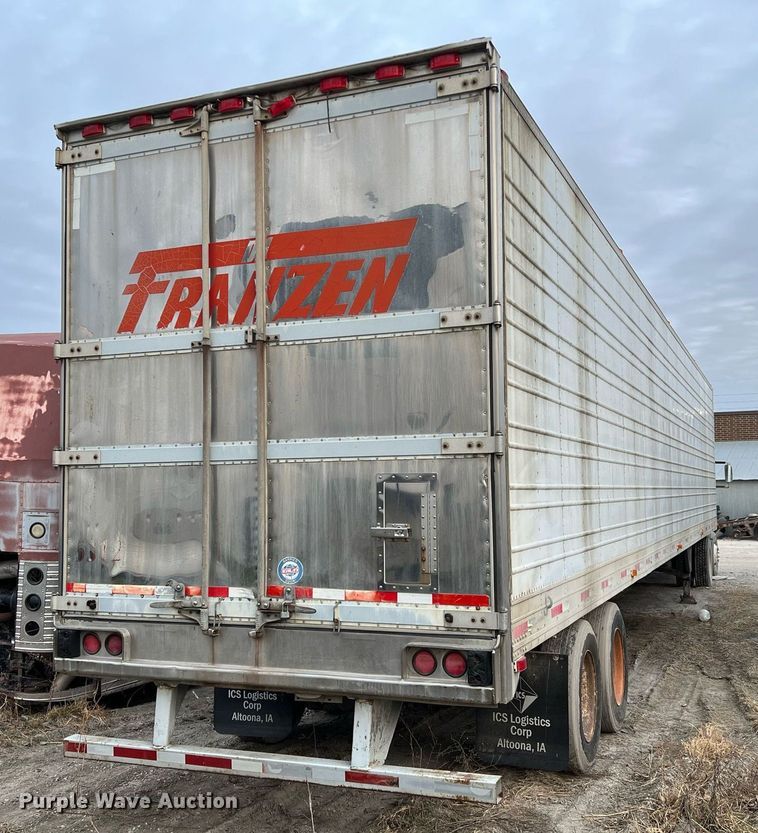 image for item DL7759 1999 Utility Trailer MFG  refrigerated van trailer