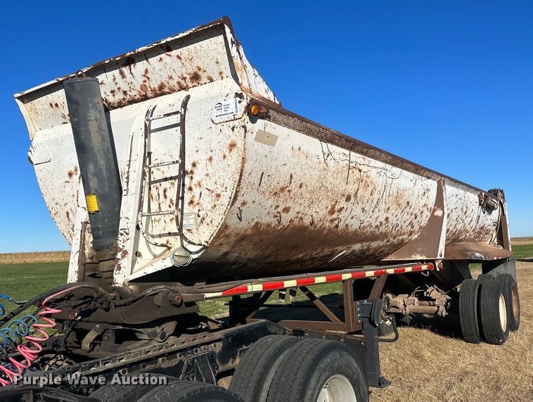 image for item DM2634 1992 Allco  end dump trailer