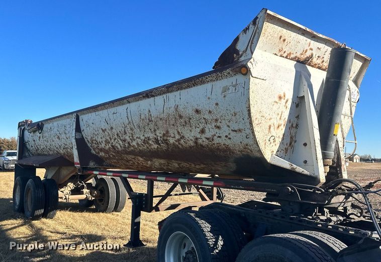 image for item DM2634 1992 Allco  end dump trailer