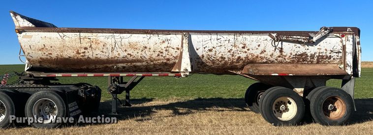 image for item DM2634 1992 Allco  end dump trailer