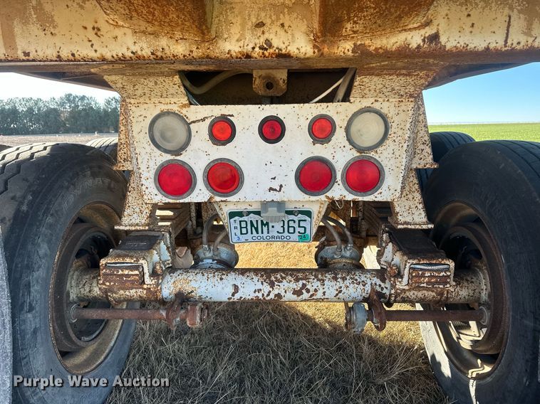 image for item DM2634 1992 Allco  end dump trailer