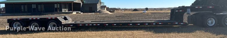 image for item DM2636 2007 Trail King TK80HED-533  lowboy equipment trailer