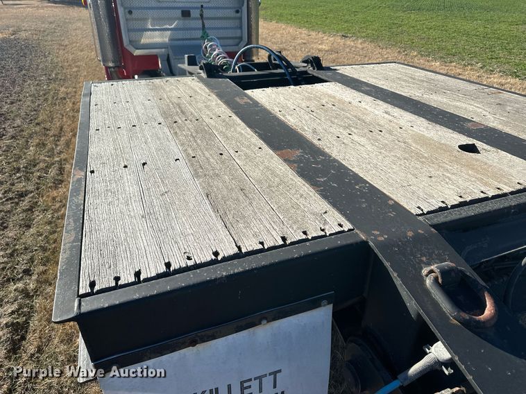 image for item DM2636 2007 Trail King TK80HED-533  lowboy equipment trailer