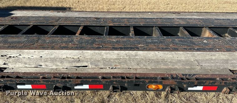 image for item DM2636 2007 Trail King TK80HED-533  lowboy equipment trailer