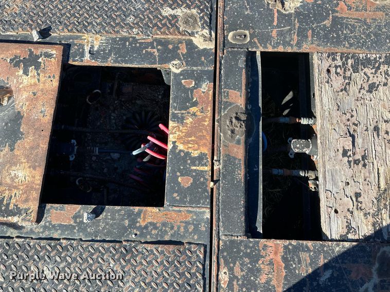 image for item DM2636 2007 Trail King TK80HED-533  lowboy equipment trailer