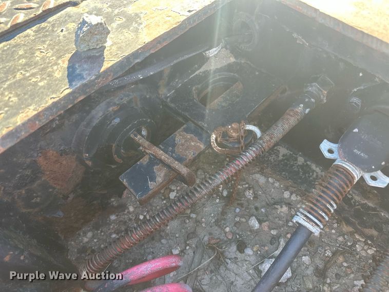 image for item DM2636 2007 Trail King TK80HED-533  lowboy equipment trailer