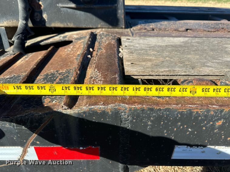 image for item DM2636 2007 Trail King TK80HED-533  lowboy equipment trailer