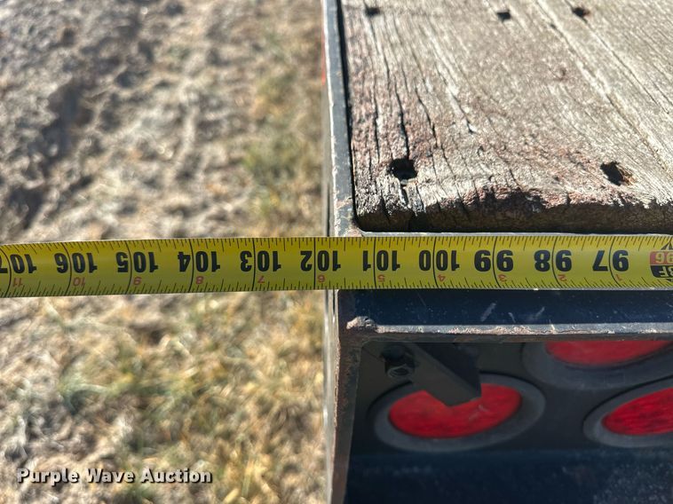 image for item DM2636 2007 Trail King TK80HED-533  lowboy equipment trailer