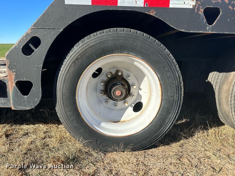 image for item DM2636 2007 Trail King TK80HED-533  lowboy equipment trailer