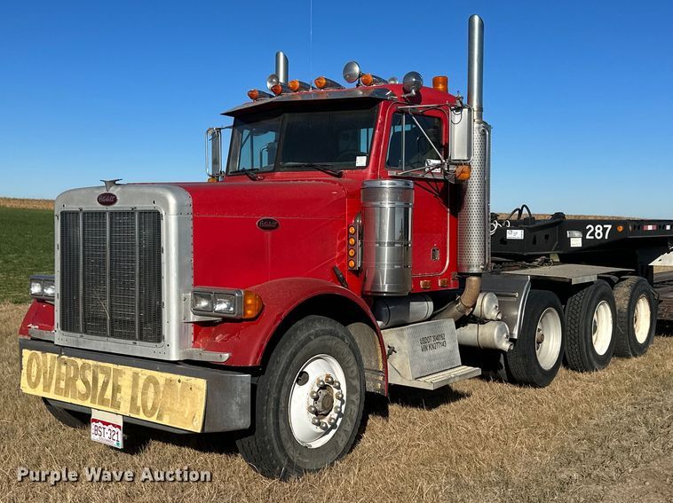 image for item DM2637 1989 Peterbilt 379  semi truck