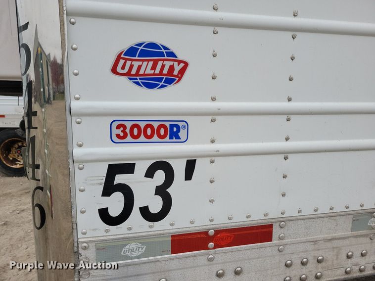 image for item DN4222 2016 Utility 3000R  refrigerated van trailer