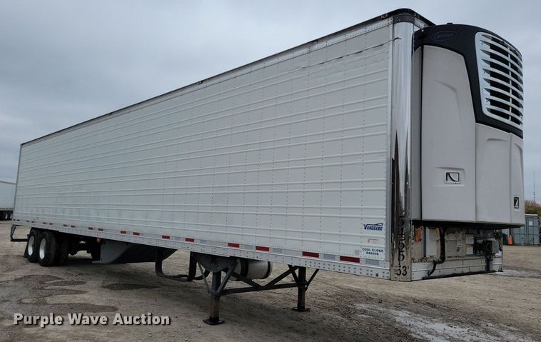 image for item DN4228 2017 CIMC Vanguard Cool Globe R8000B  refrigerated van trailer