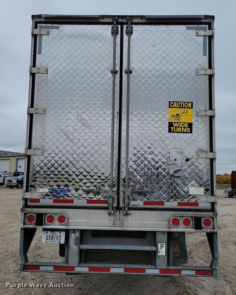 image for item DN4228 2017 CIMC Vanguard Cool Globe R8000B  refrigerated van trailer