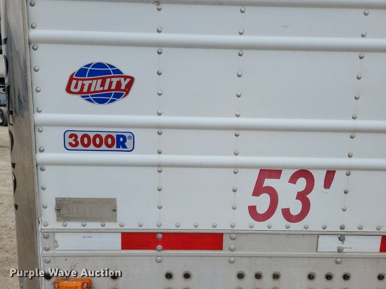 image for item DN4230 2008 Utility 3000R  refrigerated van trailer