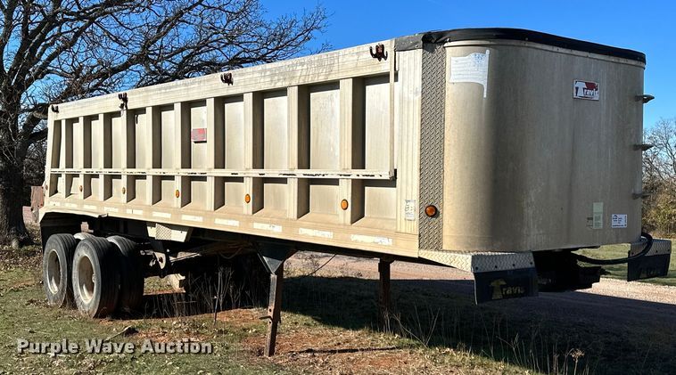 image for item DO5197 2003 Travis S/96  end dump trailer