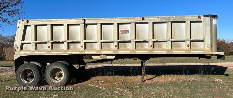 image for item DO5197 2003 Travis S/96  end dump trailer
