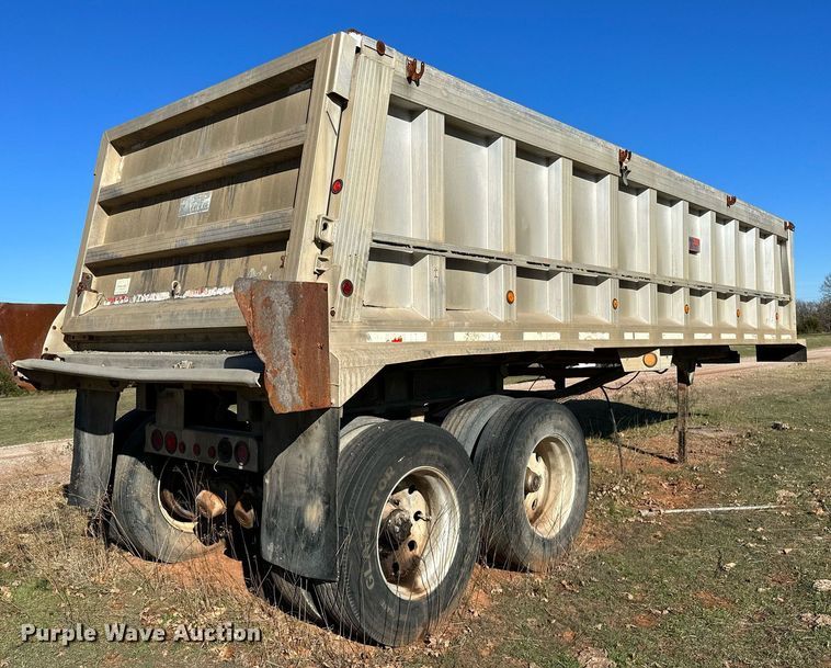 image for item DO5197 2003 Travis S/96  end dump trailer