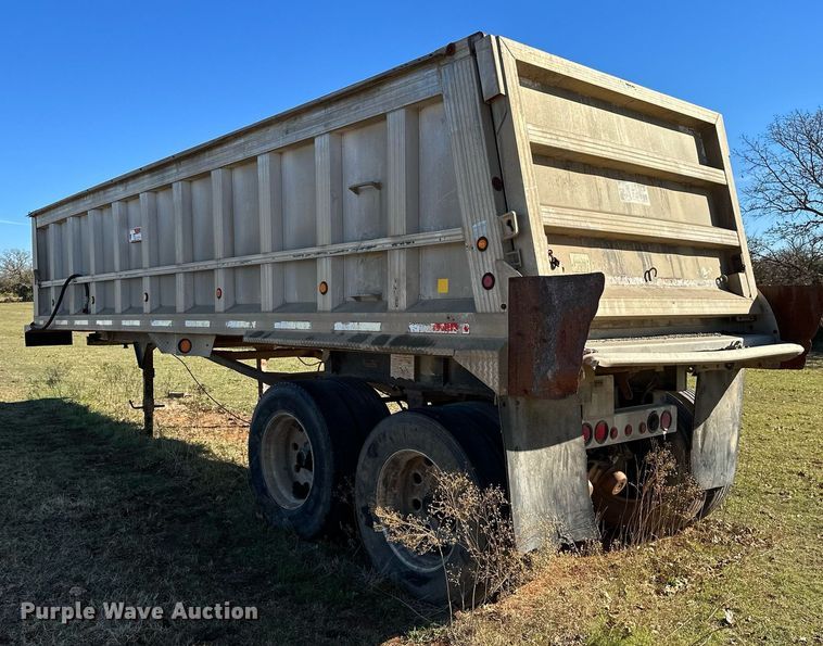 image for item DO5197 2003 Travis S/96  end dump trailer