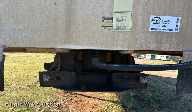 image for item DO5197 2003 Travis S/96  end dump trailer