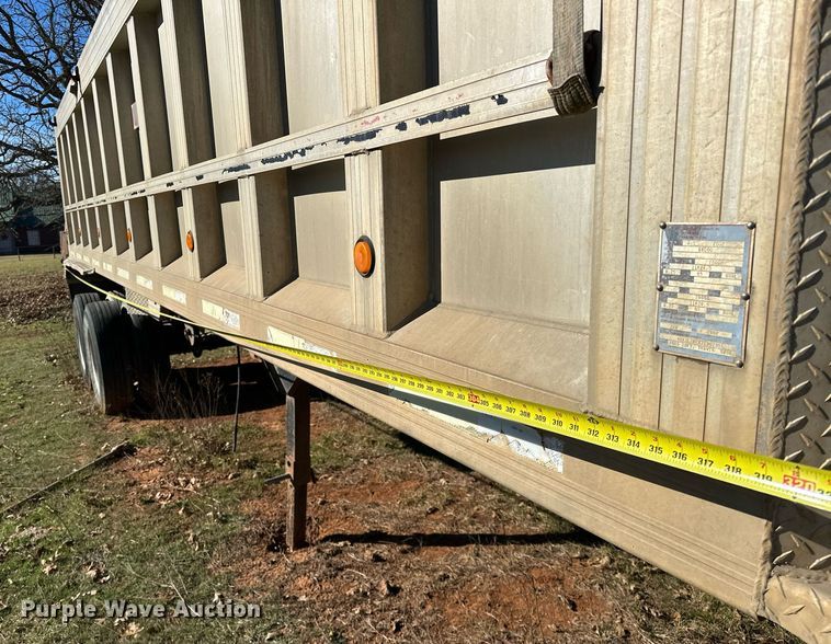 image for item DO5197 2003 Travis S/96  end dump trailer