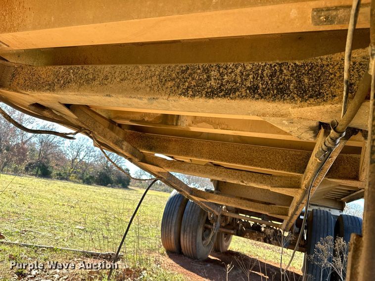 image for item DO5197 2003 Travis S/96  end dump trailer