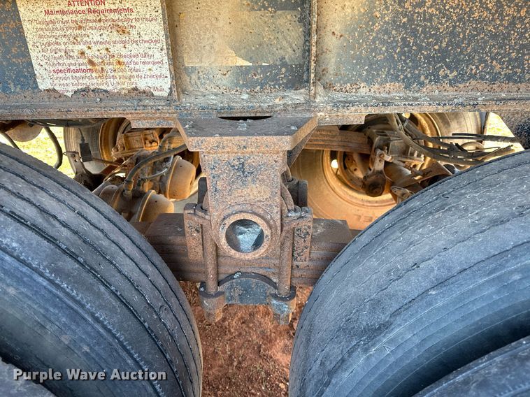 image for item DO5197 2003 Travis S/96  end dump trailer