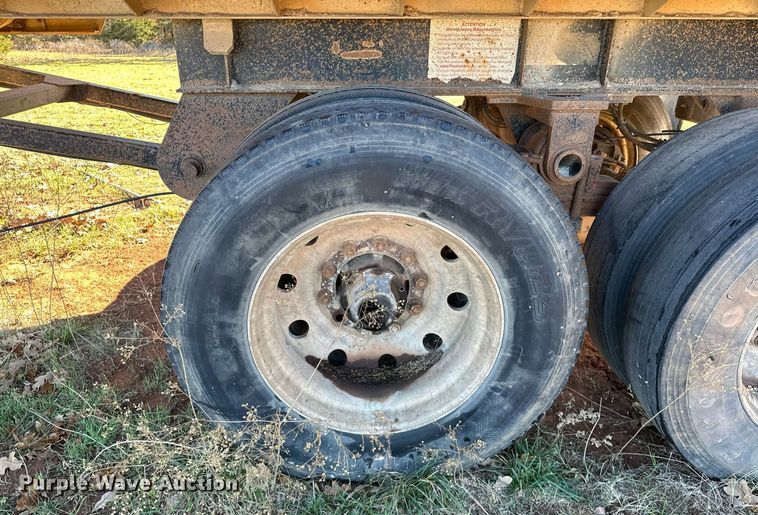 image for item DO5197 2003 Travis S/96  end dump trailer