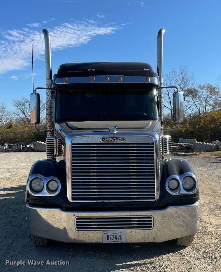 image for item DP0233 2016 Freightliner Coronado  glider kit semi truck