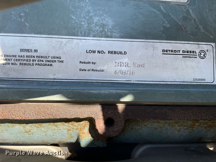 image for item DP0233 2016 Freightliner Coronado  glider kit semi truck