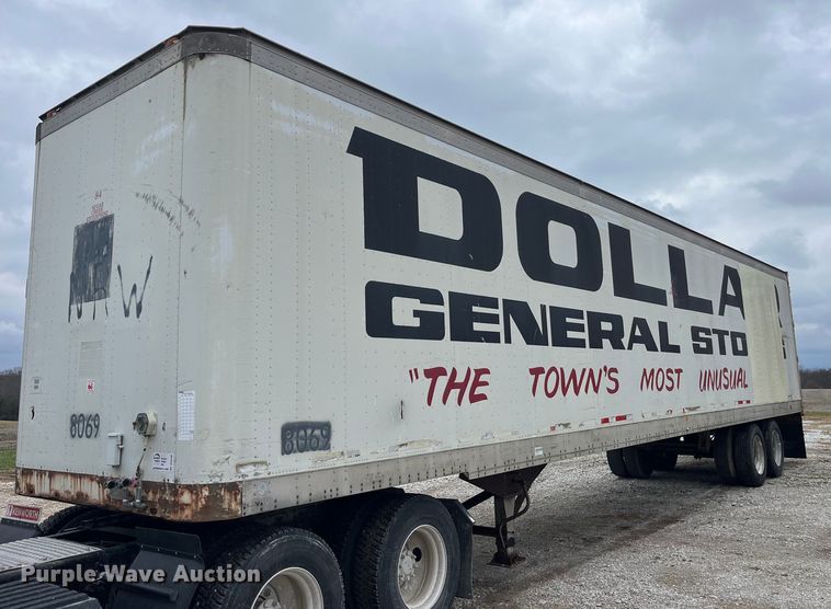 image for item DP2145 1985 Lufkin TFV-IP ST  dry van trailer