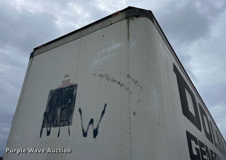 image for item DP2145 1985 Lufkin TFV-IP ST  dry van trailer