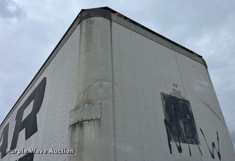 image for item DP2145 1985 Lufkin TFV-IP ST  dry van trailer