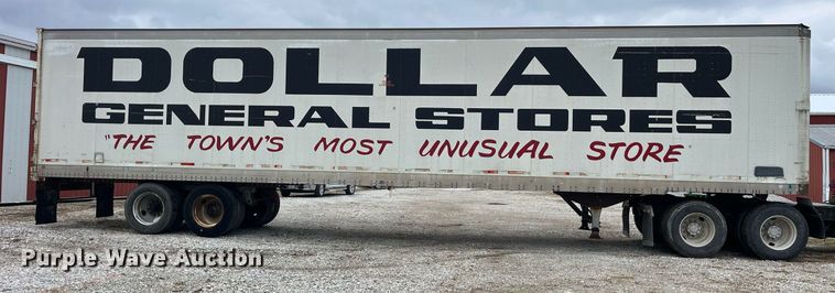 image for item DP2145 1985 Lufkin TFV-IP ST  dry van trailer