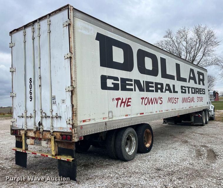 image for item DP2145 1985 Lufkin TFV-IP ST  dry van trailer