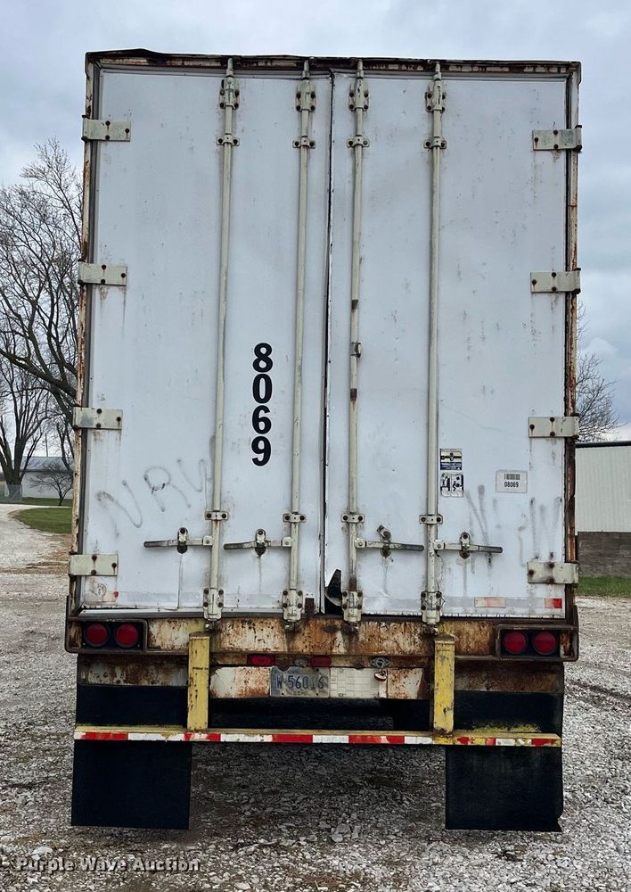 image for item DP2145 1985 Lufkin TFV-IP ST  dry van trailer