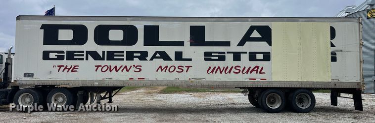 image for item DP2145 1985 Lufkin TFV-IP ST  dry van trailer